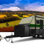 single axle off road caravan