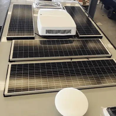 kotai caravan campers top air-con with solar