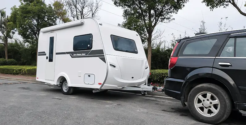 Small size camper trailer exterior