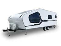 Large camper travel trailer